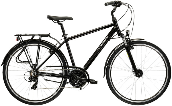 KROSS BERG TR 3.0 M 28 M(19") ROWER CZARNY SREBRNY POŁYSK