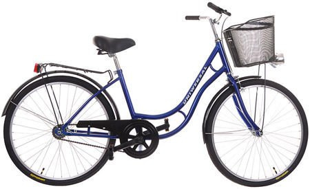 Rower miejski 26 Uniwersal Retro tajw. niebieski
