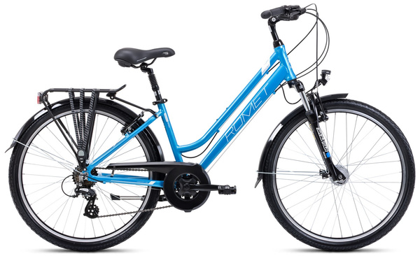 Rower Romet Gazela 26 2 S(15") niebiesko-kremowy