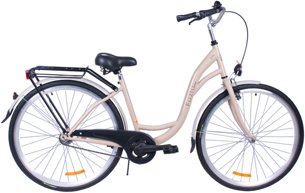 Rower Fuzlu City 28 S1 beżowy