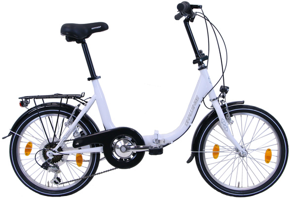 Rower składak Challenge 20" 6 biegowy biały