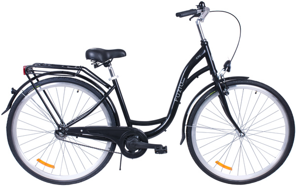 Rower Fuzlu City 28 S1 czarny