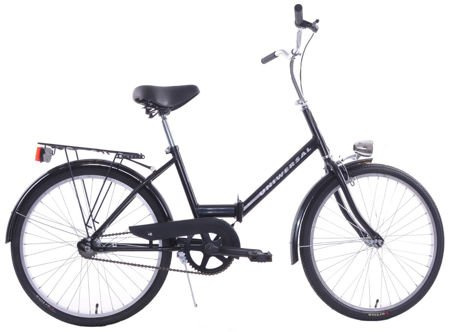 Rower składak 24 Uniwersal (tajw.) czarny