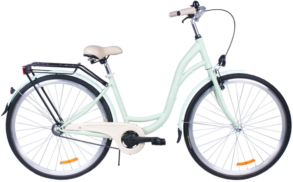 Rower Fuzlu City 28 S1 miętowy