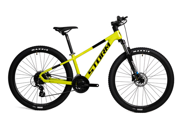 Rower STORM Trail men 1.0 27,5 13" żółto-czarny 2HD