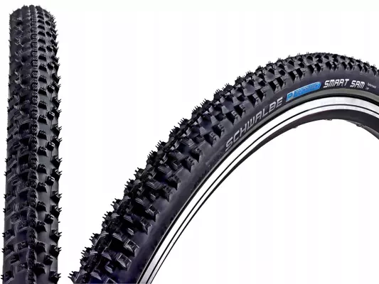 Opona rowerowa 28x1.65(44-622) Schwalbe Smart Sam drut czarna refleks
