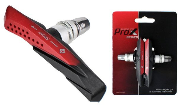 Klocki hamulca rowerowego Prox M-959V V-brake z gwintem 72mm dwa kolory