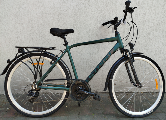 Storm 28 MARATHON 1.0 Man 21" zielono czarny mat aluminium rower