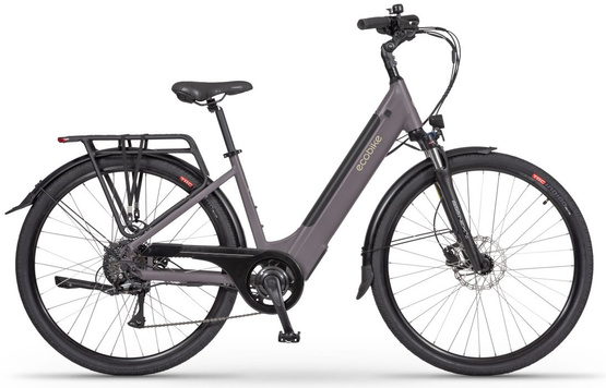 Ecobike rower elektryczny X-CITY Coffee 28 19"