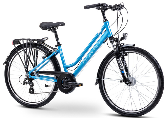 Rower Romet Gazela 26 2 S(15") niebiesko-kremowy