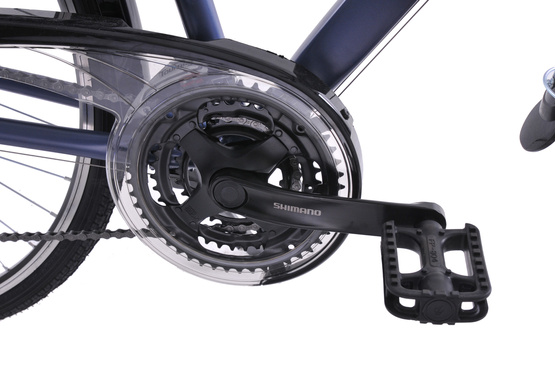 Rower Romet Wagant LTD M(19") srebrno-żółty (3S6P)