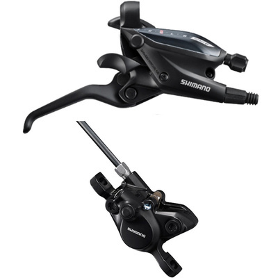 Hamulec rowerowy tarczowy hydrauliczny zestaw tył SHIMANO Acera ST-EF505 8rz 1700mm