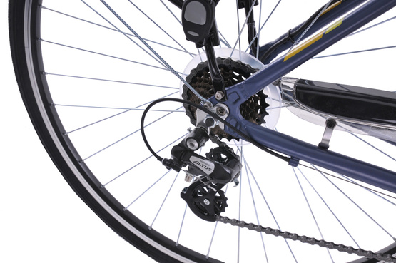 Rower Romet Wagant LTD M(19") srebrno-żółty (3S6P)