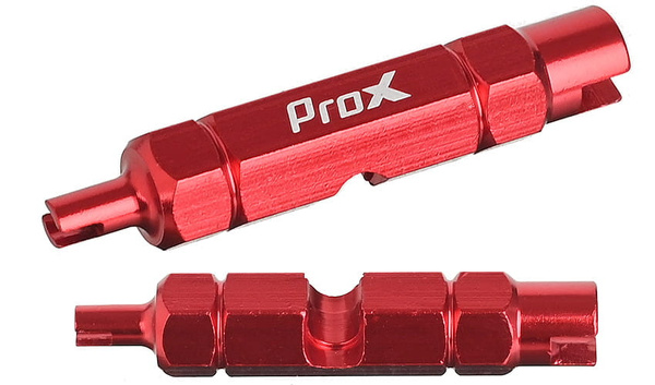 Klucz prox do zawórów av/presta, czerwony
