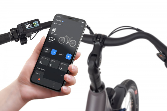 Ecobike rower elektryczny X-CITY Coffee 28 19"