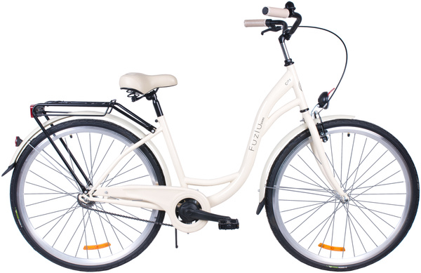 Rower Fuzlu City 28 S1 kremowy