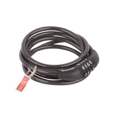 Zamknięcie rowerowe TY532-8 8x1200mm spir. szyfr