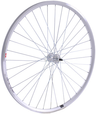 Koło rowerowe 28 tył wolnobieg V stożek p/alum silver