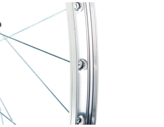 Koło 28 przód p/MTB AG Motors sreb (1) szlif p. SHI srebrna z pr. 30003, sz, oc