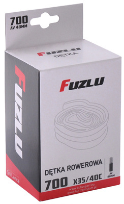 Dętka rowerowa 700x35/40C Fuzlu AV 48mm