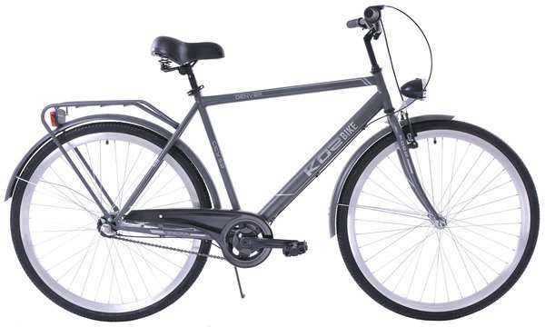 Rower męski miejski Kozbike DENVER 28 (21") 3S grafitowy mat (K14)