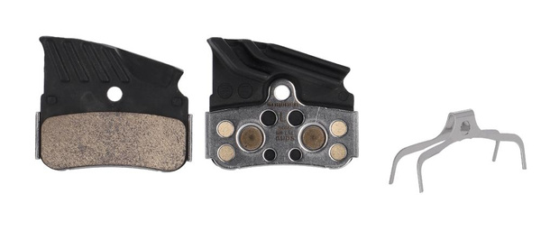 Okładziny hamulca tarczowego SHIMANO N04C metaliczne/ radiator