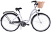 K51 Rower miejski Kozbike 28 3bieg biało-czarny (przerzutka Sturmey Archer) (J11)