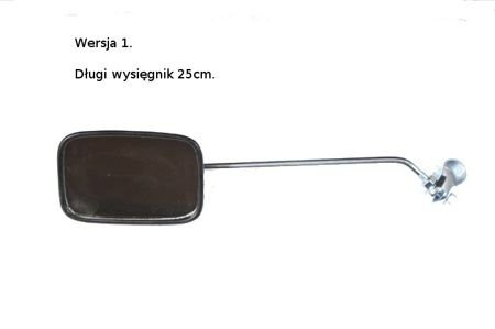 Lusterko rowerowe prostokątne