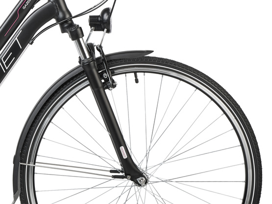 Rower Romet Gazela 1 28 M(18") czarno-różowy (3S7P)