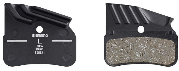 Okładziny hamulca tarczowego SHIMANO N03A żywiczne/radiator