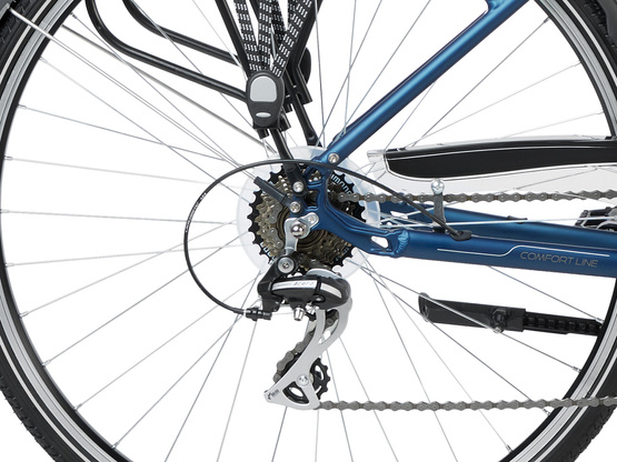 Rower Romet Wagant 3 28 XL(23") śliwkowo-szary (3S3P,3S7L)