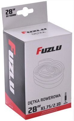 Dętka rowerowa 28x1,75/2,10 (28x1 1/2 W) Fuzlu AV 48mm