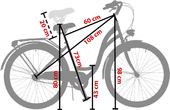 K51 Rower miejski Kozbike 28 3bieg biało-czarny (przerzutka Sturmey Archer) (J11)