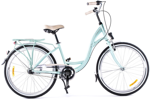 Rower miejski 26 damski Storm Stockholm (S-1) morsko-biały