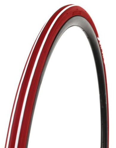 Opona 700x23C SA-205 RED W/WH Stripe Flex