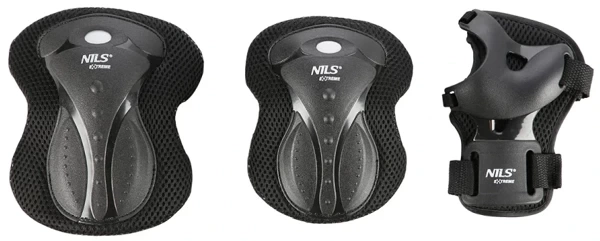Ochraniacze zestaw Nils Extreme H8334 czarne rozm. L