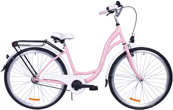 Rower Fuzlu City 28 S1 pudrowy