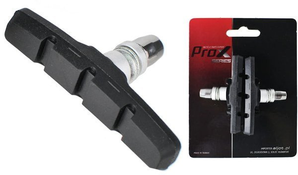 Klocki hamulca Prox V-brake z gwintem 70mm czarne M-947V