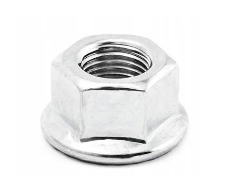 Nakrętka do dynama w piaście z kołnierzem