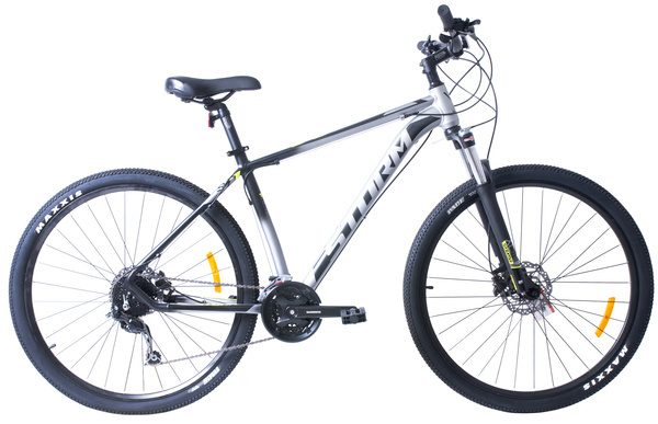 Storm 29 SHARK 6.0 Man 19" grafitowo-czarno-limonkowy mat rower