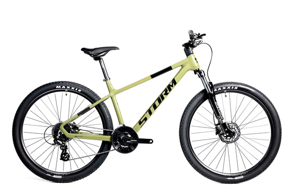 Rower STORM Trail men 1.0 27,5 17" oliwka czarny 2HD