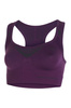 Damski stanik sportowy Brubeck Crop Top purpurowy S CR10070