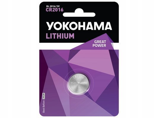 Bateria Yokohama Lithhium CR2016