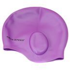 Czepek silikonowy AQUA-SPEED EAR CAP fioletowy