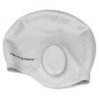 Czepek silikonowy AQUA-SPEED EAR CAP srebrny