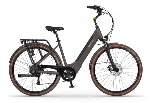 Ecobike rower elektryczny X-CITY Coffee  28 19"