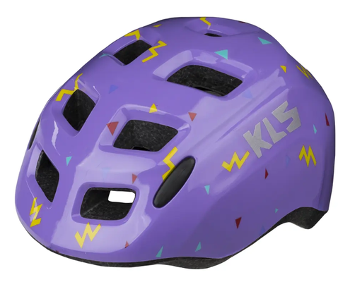 KASK KELLYS ZIGZAG PURPLE DZIECIĘCY XS/S (45-50 cm)