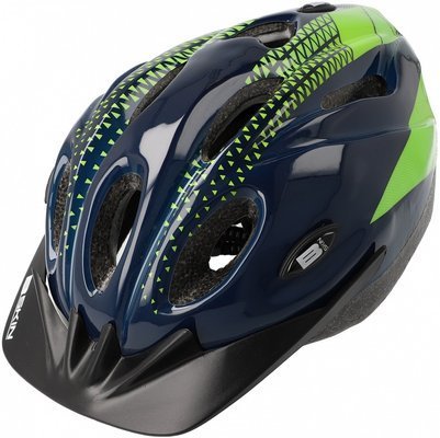 Kask B-Skin Tomcat czarno-zielony M 52-56cm