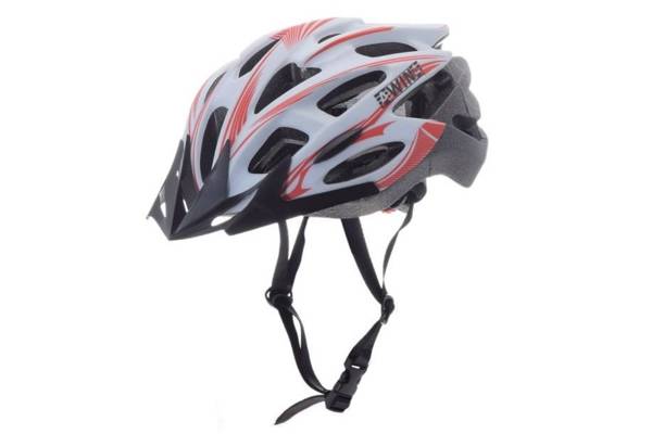 Kask rowerowy Awina By Moon MTB M biało- czerwony