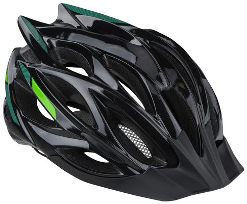 Kask rowerowy Kellys Dynamic 019 black-green M/L (58-61cm)